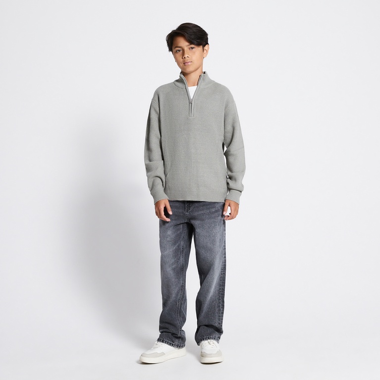 Half-zip sweater "Ruben zip"